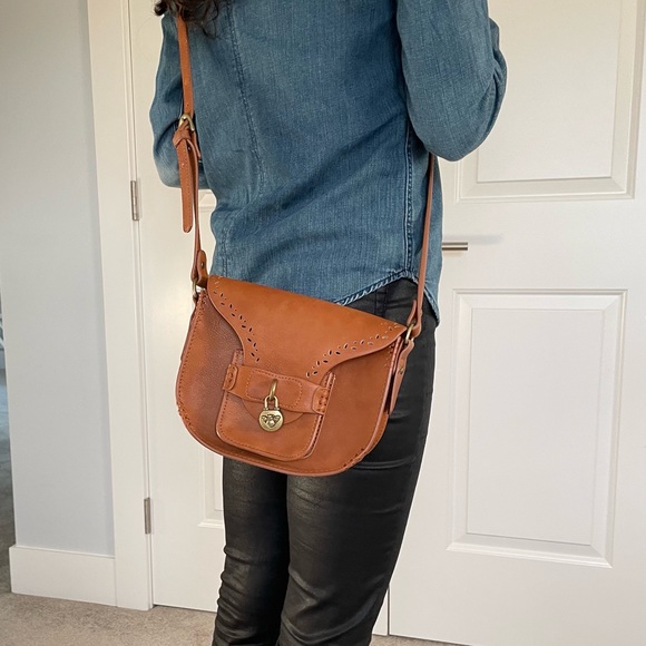 Brown crossbody bag - Picture 2 of 3